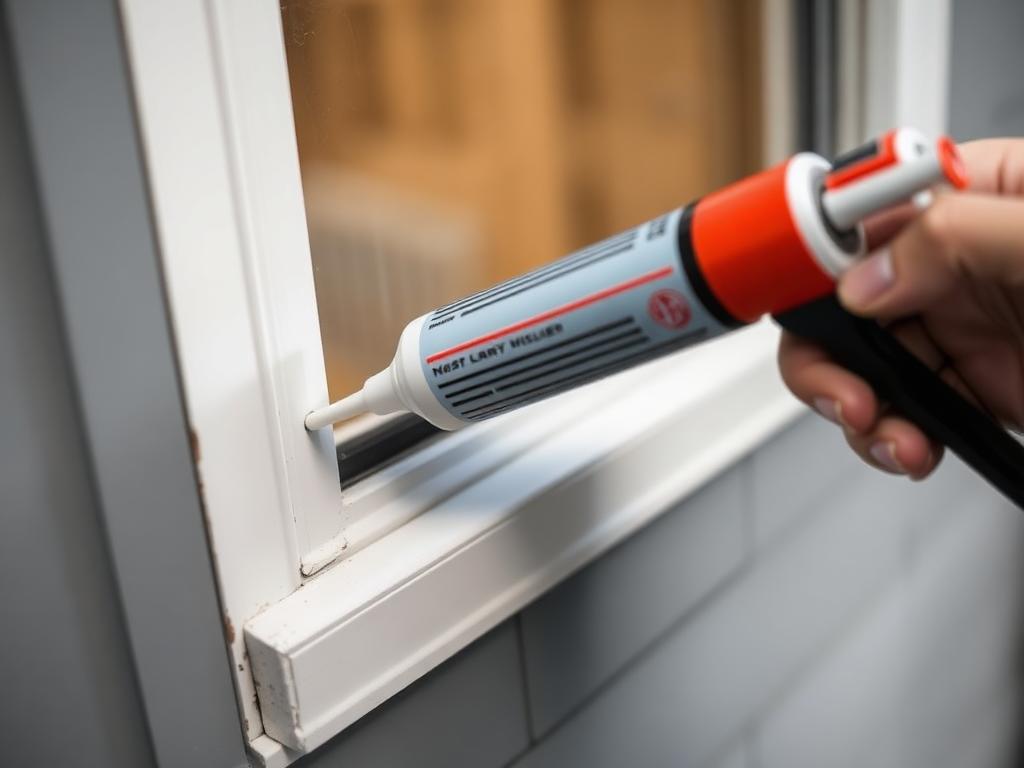 Window Perimeter Caulking